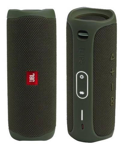 Parlante JBL Flip 5 JBLFLIP5BLUAM portátil con bluetooth waterproof green