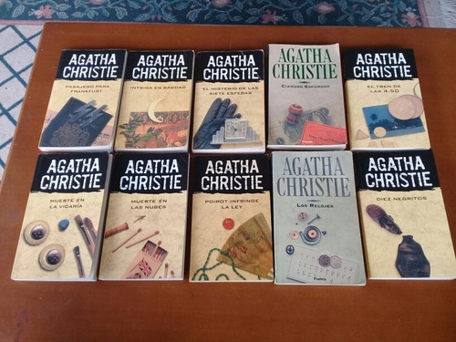 Novelas De Misterio Agatha Christie. Cianuro Espumoso Y Más 