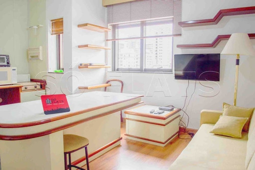 Imagem 4 de 15 de Para Morar Ou Investir Em Um Flat Muito Bem Localizado, The Plaza, Na Av. Brig Luis Antonio - Sf29896