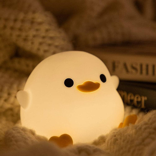 . Bonita Lámpara De Noche Duck Night Light Para Niños, Led