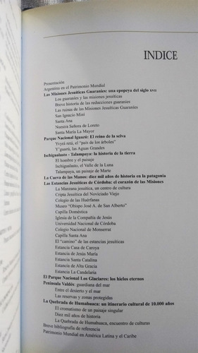 Argentina En El Patrimonio De La Humanidad (Usado)