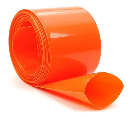 Ura Bateria 1.181 In Longitud: 6.6 Ft Tubo Pvc Plano Naranja