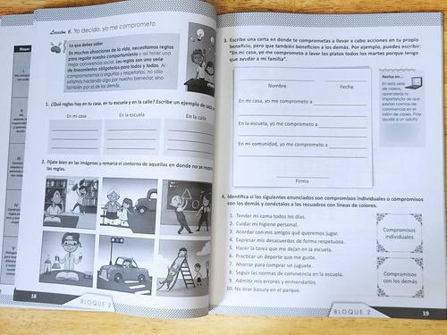 Formación Cívica Y Ética Primer Grado De Primaria