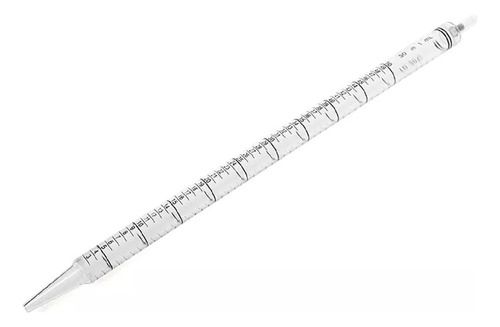 Pipeta Graduada Serologica 0,1ml Vidrio Clase A Blanco