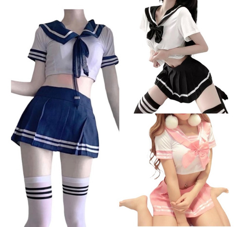 Cosplay Disfraz Anime Estudiante Envío Gratis Kawaii Varios