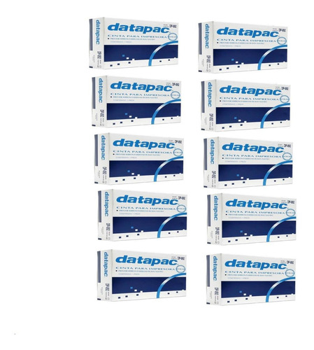 10 Cintas Color Negro Datapac Dp-092 Para Erc-27-/epson M290