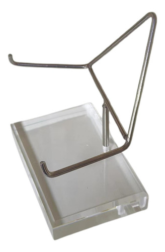 Metal Arm Stand Easel Rock Display Stand Espesor 2.5 Cm