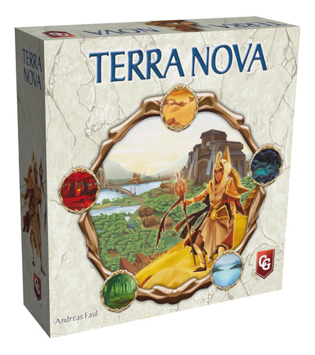 Capstone Games Terra Nova - Versión Simplificada Del Juego D