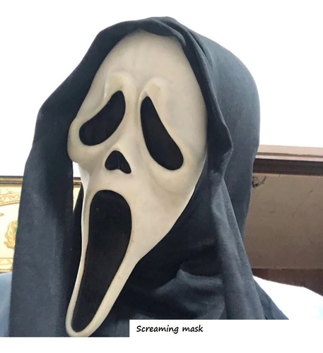 Máscara Facial De Terror De Halloween