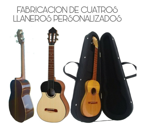 Fabrica Cuatro Llanero 15,17,19 Trastes+estuche Gratis