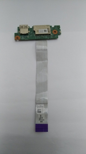 Placa Usb Notebook Dell Inspiron 14 3442 3443 C/cabo Flat (Usado)