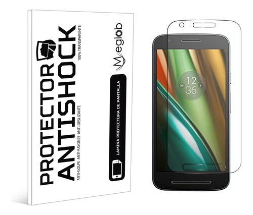 Protector Pantalla Antishock Para Motorola Moto E3