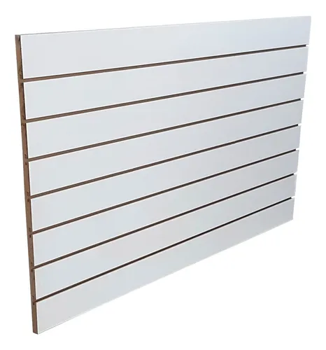 Panel Ranurado Melamina 18mm 2,60mtsx1,83mts - Placa Entera