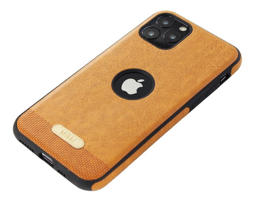 Funda Para iPhone Tipo Piel Leather Case Protector Mikki