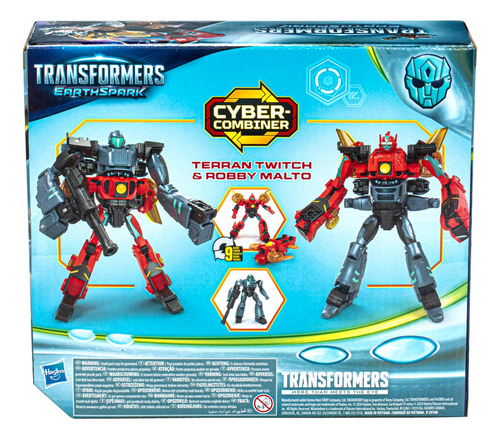 Transformers Earthspark Terran Twitch Y Robby Malto F8438