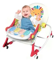 Comprar Mecedora Gimnasio Pataditas Bouncer Para Bebe Piano Color Rojo Gimnasio Piano