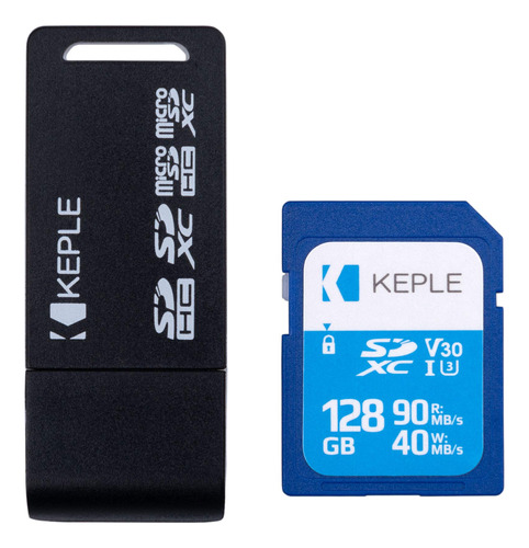 Tarjeta Memoria Sd 128 Gb Adaptador Lector Usb Para Sony Slr
