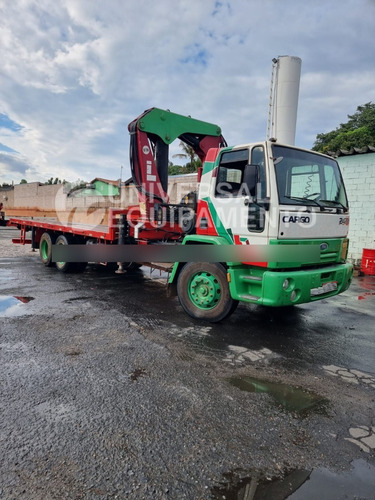 Imagem 2 de 7 de Caminhão Ford Cargo 2422 Ano 2007 Com Munck Tka 45.700