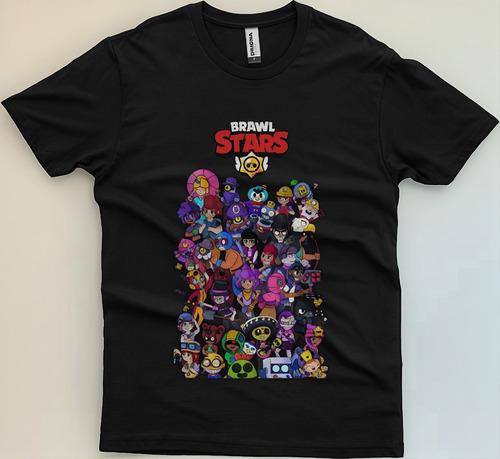 Conjunto Camiseta Short Brawl Stars Aniversário Algodão Game