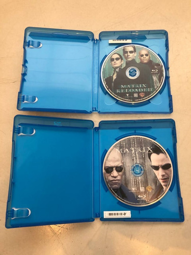 Blu-ray Matrix E Matrix Reloaded - Filmes 1 E 2 - Original