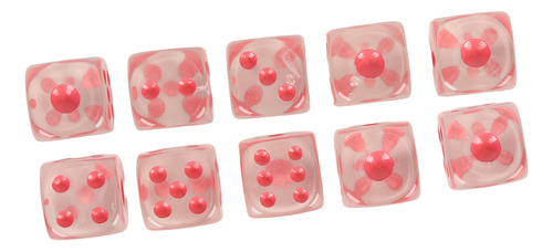 Conjunto De 20 Unidades Bulk Dice, Dados Transparentes De 6