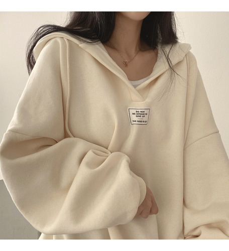 Sudadera Holgada Con Capucha - Jersey Casual Para Mujer