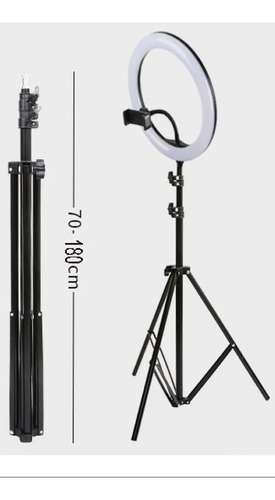 Iluminador Ringlight 26cm Anelluz C Tripé 2m Enviar 24hs