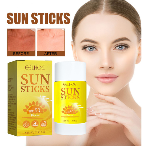 Barra De Protección Solar En Barra, Hidratante Facial, Spf50
