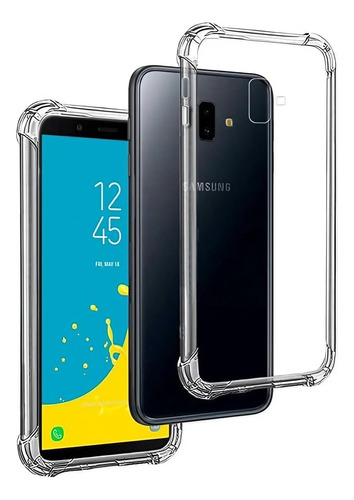 Estuche - Forro Clear Transparente Samsung J6 Prime