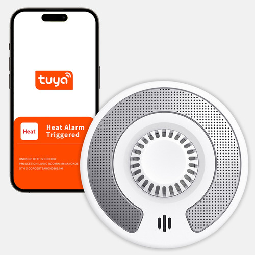Detector De Calor Inteligente Wi-fi Con Control De La Aplica