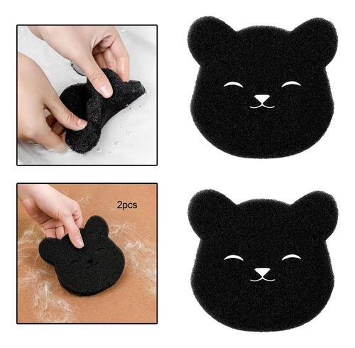 2x Removedor De Pelo Para Ropa En Forma De Oso, Recogedor De
