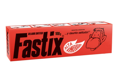 Fastix Sellador Alta Temperatura Pack 6 X 100 Grs