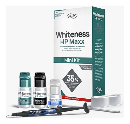 Blanqueamiento Dental Profesional Whiteness Hp Maxx 35% Fgm