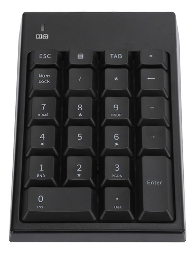 Teclado Inalámbrico 2.4 G Teclado Numérico Usb Portátil 22 T