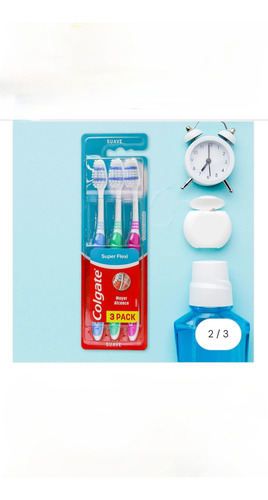 Cepillo Colgate Con 3 Piezas