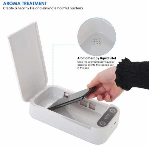 Caja Esterilizadora Uvc Led Luz Ultravioleta