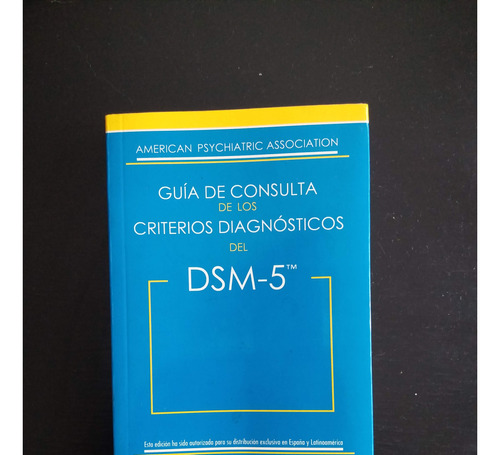 Dsm-5 Guia De Consulta Criterios Diagnostico Dsm-5