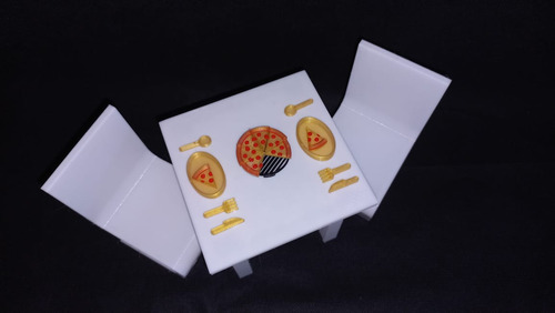 Juego De Muebles Para Muñecas Tipo Barbies De 15cm
