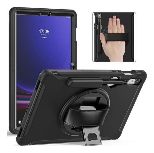 Funda Case Armor 360° Anticaidas P/ Tablet Samsung Tab S9 Fe