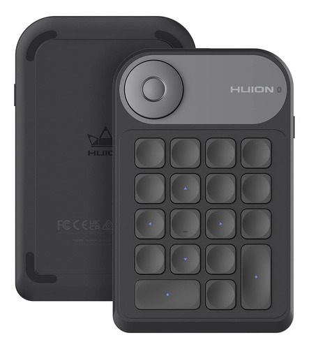 Huion Keydial - Mini Teclado Programable Bluetooth Con Dial.