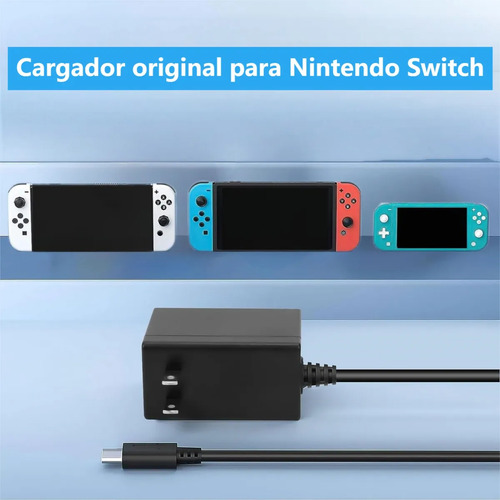 Cargador Nintendo Switch Adapter Ac Original