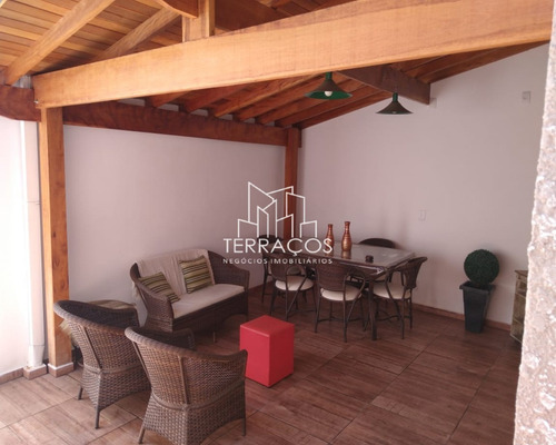 Imagem 9 de 29 de Confortável Sobrado Com At=115 M² E Ac=110 M² Em Condomínio Fechado Estilo Vila No Jardim Lorena Em Valinhos - Sp - Ca00504 - 70040003