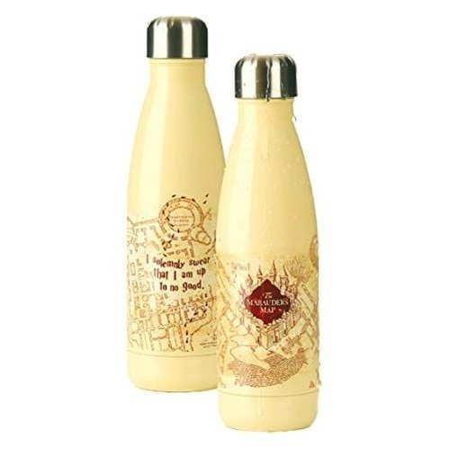 Paladone Marauder's Map Botella De Agua De Metal, Producto O