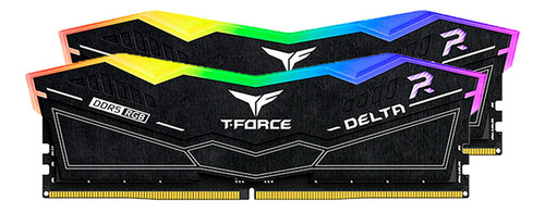 Memoria Ram Team Group Delta Rgb Negro Ddr5, 5200mhz, 32gb