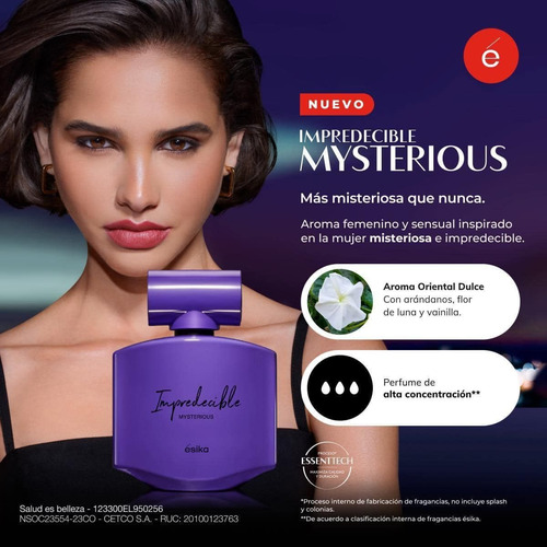 Set Perfume Ésika Impredecible Mysterious - Fleur L Bel