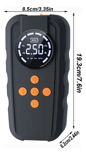 Mini Compresor Portatil De Auto Inflador Aire Partidor 12v