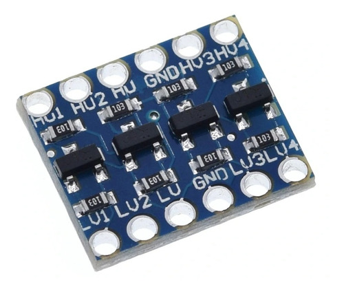 3 Pzs Convertidor De Nivel Logico 3.3v 5v 4 Canales Arduino