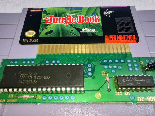 The Jungle Book Snes Original Super Nintendo (Usado)