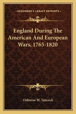 Libro England During The American And European Wars, 1765...