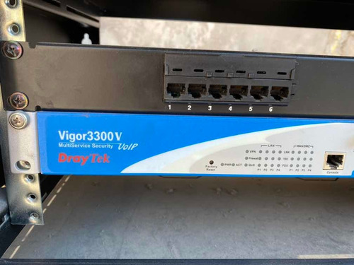 Router Draytek Vigor 3300 + Patchera C5e